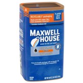 Maxwell House Original Medium Roast Ground Coffee with Flavor Lock - 44 Ounce Can, 6 Cans per Case